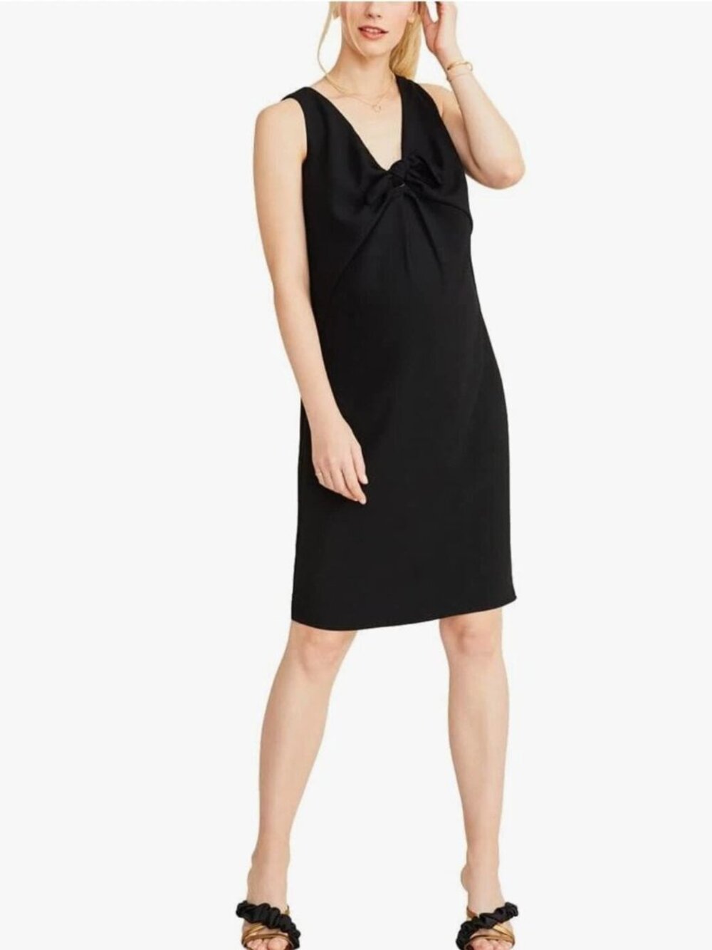 Hatch The Reid Dress in Black Size Medium NWT
